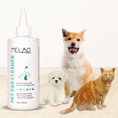 China Viable in Dog Ear Solution Pet Stock Cleaning Ear Cleaning Wash Pet Liquid Ear Drops for Dogs for sale