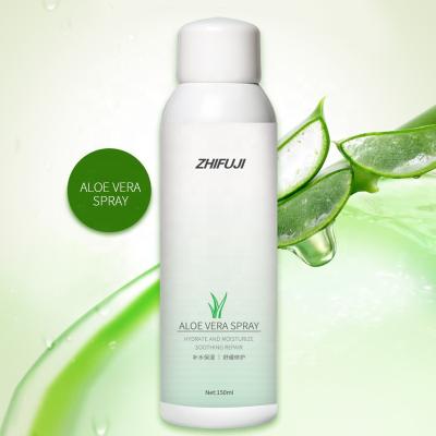 China Wholesale Moisture Control Hydrate Oil Toner Oil Toner Private Label OEM ODM 150ml Nature Aloe Vera Smooth Pure Spray for sale