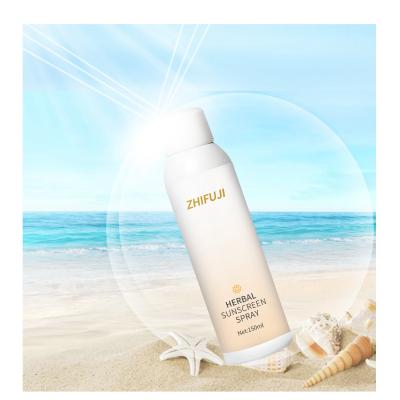 China moisturizer free sample oem eco extract sunscreen spray private label face herable natural sunscreen for sale