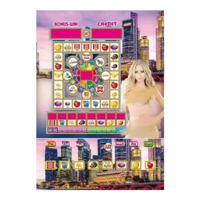 China Hot Selling Fruit Mix Africa New Design High Returns Cutie Pie Pinball Machine Invent King Cheap Casino Slot Game Mario Kart Arcade Subway Machine for sale