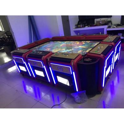 China Customized stable practical hardware and software decoration game console fish hunter table fishing game machine for sale