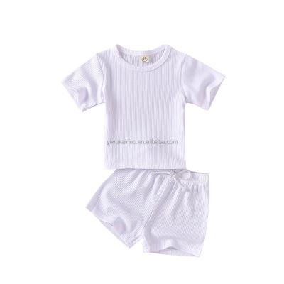 China Summer Antibacterial Baby Clothes Short Sleeve Shorts Set Kids 2 Pcs Clothing Set Boy Outfits for sale