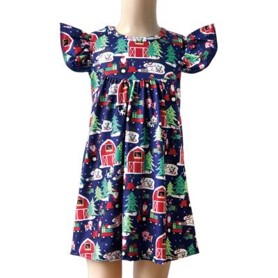 China Lovely Gingerbread House Christmas Dress Christmas Viable Christmas Dress for sale