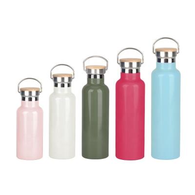 China Sales Durable Portable Hot Water Bottle Stainless Steel Wide Mouth Lids 32oz 25oz 17oz 12oz Keeps Liquids Hot or Cold With Handle for sale