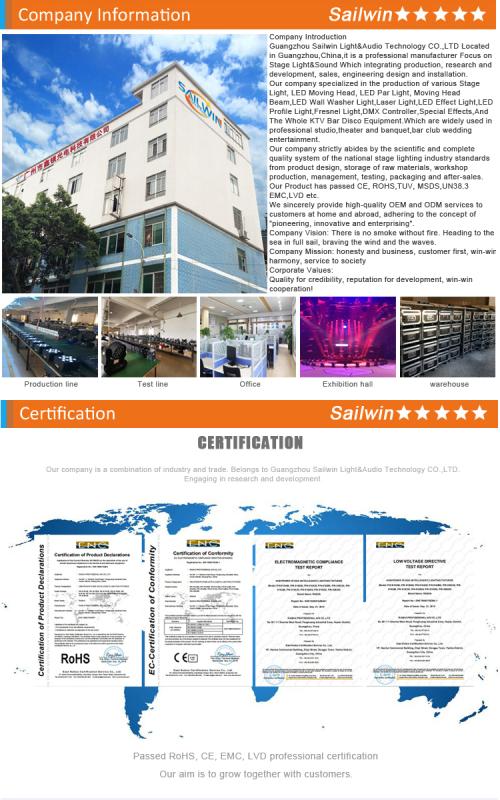 Verified China supplier - Guangzhou Sailwin Light&Audio Technology Co., Ltd.