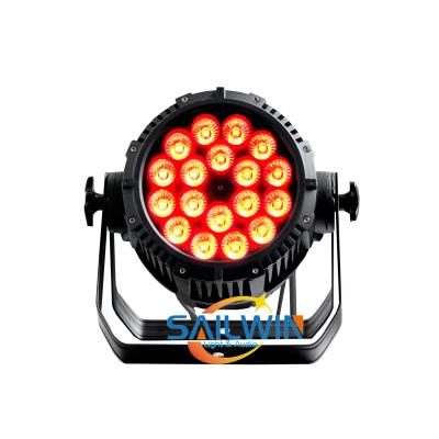 China Waterproof Stage Light Sailwin DJ IP65 LED Par Light 18*15W 5in1 RGBWA Neutik Powercon for sale