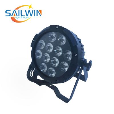 China Waterproof Neutrik PowerCon 5pins 12x15W 5in1 RGBWA LED LANDSCAPE DJ Stage Par Light for sale