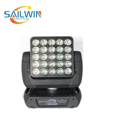 China Stage 25x10W RGBW DMX512 LED Matrix Blinder Beam LED Moving Head Light for sale