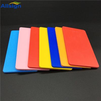 China Printing Allsign 2mm 3mm 4mm 5mm Black And Color PVC Foam Sheet 4*8 High Density White PVC Plastic Foam Board for sale