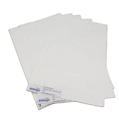 China Printing White PVC Board Kelian Sheet Manufacturer ALLSIGN Product SIMONA Brand German Lead Free PVC Plastic Board for sale