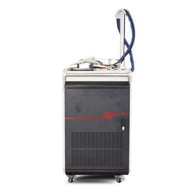 China Metal Surface Cleaning Rust Mold Paint Removal 1KW Fiber Laser Cleaning Machine 1000W 1500W 2000W for sale