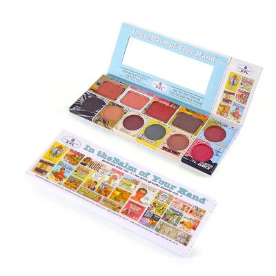 China 11 Color Waterproof Eyeshadow Private Label Make Your Own Eyeshadow Palette Makeup For Women for sale