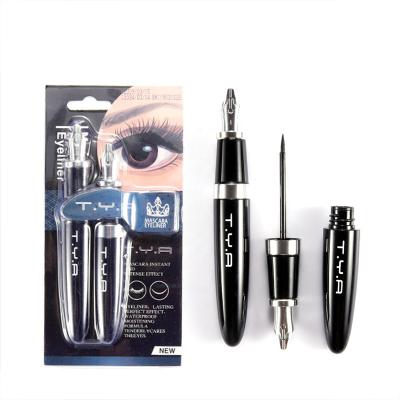 China Cosmetic water resistant liquid eyeliner and mascara good quality new design water resistant with 10ml for sale