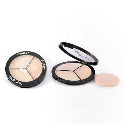 China Waterproof Luxury Private Label Face Powder Professional Makeup Base Powder for sale