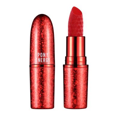 China Red Lipstick Silk Gloss and Waterproof Micro-cut Matte Soft Lip Waterproof for Girls for sale