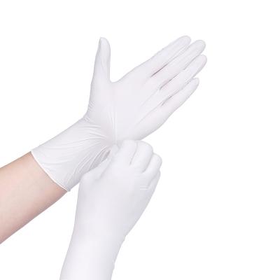 China Use For Kitchen Stock In USA Powder Free Disposable Hospital Gloves Nitrile Textured Examination Gloves Cheap for sale