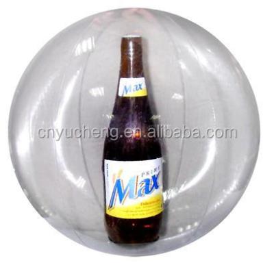 China Eco-friendly Inflatable Toy PVC Plastic Inflatable Beach Ball (With Inner) for sale