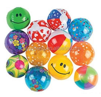 China Mini Inflatable Toy Colorful Beach Ball for sale