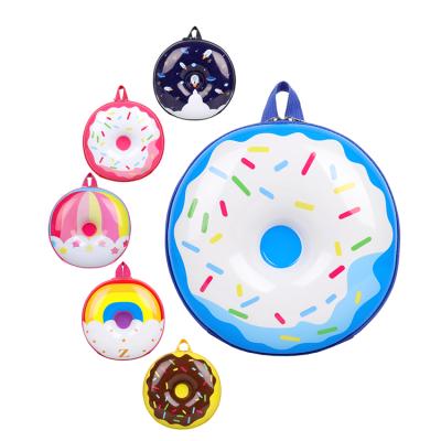 China Waterproof Cute Rainbow Customized Lightweight School Bags Children Kids Girls Donut Party Gift Backpack Backpacks For Kids Birthdays for sale