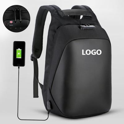 China With USB TSA Password Lock USB Day Pack Computer Laptop Anti-theft Charging Backpack for sale