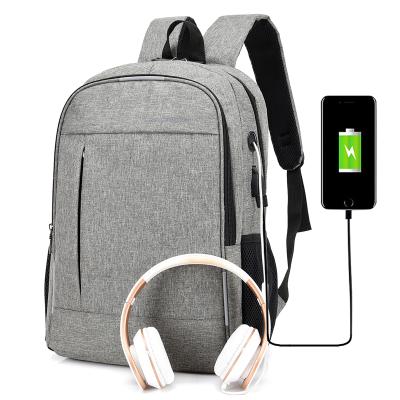 China With USB USB Charging And Earphone Port Tending Waterproof Anti Theft Laptop Backpack for sale