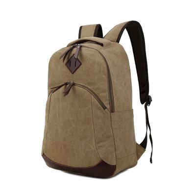 China Wholesale Waterproof Durable Luxury Multiple Color Canvas China Unisex University Relieve Custom Casual School Backpack With Logo for sale