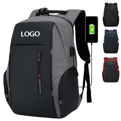 China With Logo New Arrival USB Luxury Custom Nylon Business School Men Travel Retirement Laptop Waterproof Backpacks Backpack Bags for sale