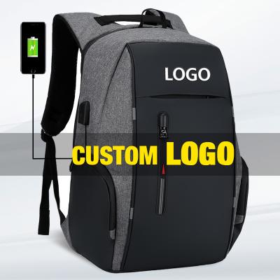 China With Logo Design Men College Custom Wholesale Office USB New Arrival Fashion Travel Laptop Mochilas Waterproof Backpacks Backpack Bags for sale