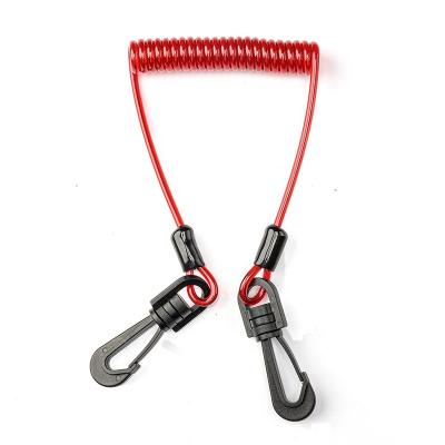 China 7days if there was enough material in Retractable Heavy Duty Waist Running Safety Drop Protection Coiled Tool Safety Lanyard for sale