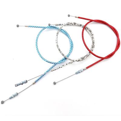 China Cruisers High Motor Control Wiring Colorful Flexible Servo Brake Cable For Mountain Bike With Galvanized Terminal for sale