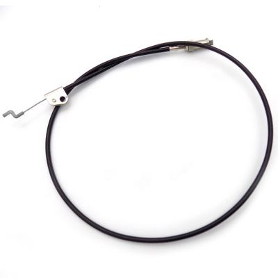 China Cruisers Steel Wire Hand Throttle Cable Flexible Brake Cable With One Eyelet One Side Side Threaded Stud for sale