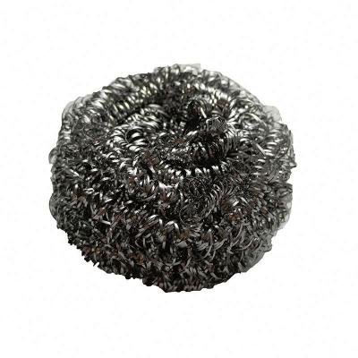 China Sustainable Steel Kitchen Scourer Kitchen Utensil Stainless Steel Wire Scourer Cleaning Ball for sale