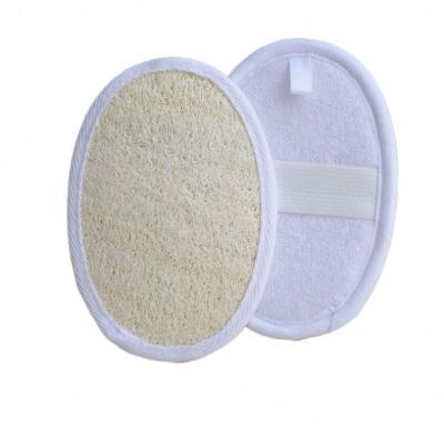 China EXFOLIATE biodegradable washable face cleansing reusable exfoliating loofah pads for face for sale