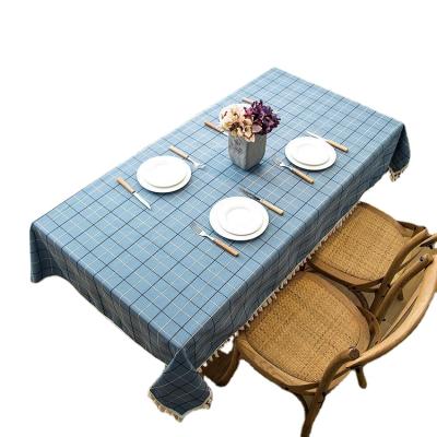 China Hot sale waterproof cotton fabric for pp tablecloth canvas for sale