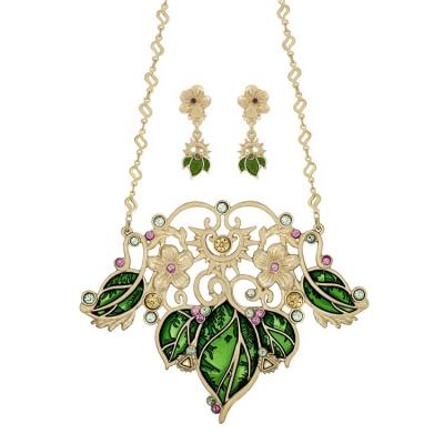 China Other New Forest Nymph Jewelry Necklace and Clips Set Fashion Accessories Decoration for sale