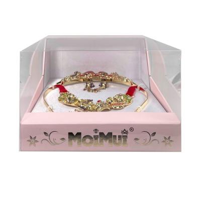 China Other Most Popular Box Set Kids Tiara Bangle Zinc Gemstones Jewelry Set for sale