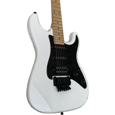 China Basswood Electric Guitar Ready To Ship OEM Musical Instrument Factory Price 6 String Electric Guitar for sale