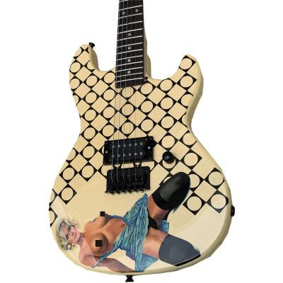 China Hot Selling Cheap Basswood MSR Electric Guitar Musical Instrument Factory Price Ready To Ship OEM Accepted for sale