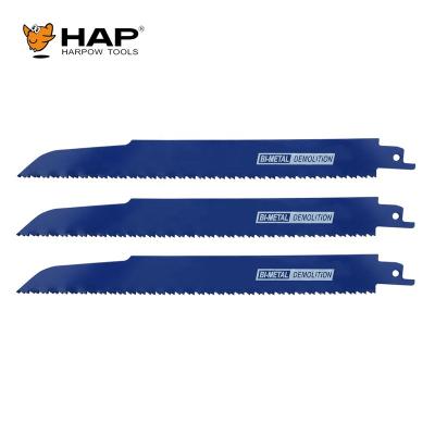 China 225mm Length 1.6mm Thickness BIM Demolition Bosch Type Swap Saw Blade for sale