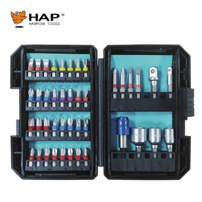 China Suitable for pneumatic and electric screwdriver. New Design Professional 42pcs Screwdriver Bit Setter Bit Holder Set for sale