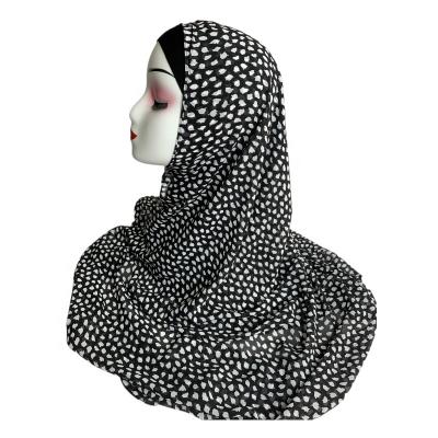 China Long New Design Colors Print Chiffon Hijab Scarf Women Wholesale Printed Muslim Hijab Scarf Shawl for sale