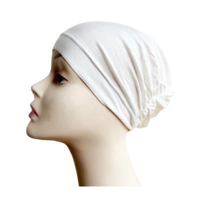 China Wholesale 2023 hijab muslim turban inner under the tank top Scarf Women Undercaps cotton inner hijab covers base cap beanie turban for sale