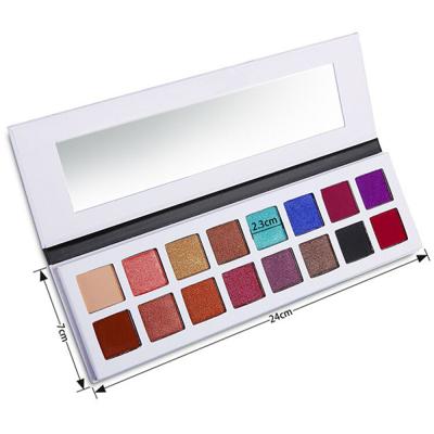 China Waterproof Make Up Wholesale Private Label 16 Color Glitter Matte Eyeshadow Palette Eyeshadow Dye Palette for sale