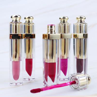 China 39 Colors Waterproof Matte Lip Gloss Make Your Own Brand Gold Liquid Lipstick Wholesale Private Label for sale