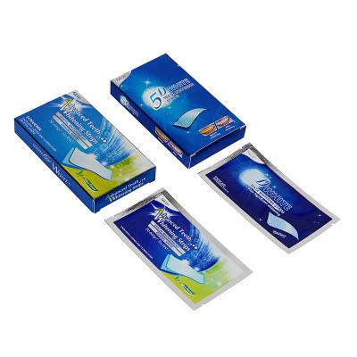 China Teeth Whitening 5D Convenient Professional Effect 7 Pockets Oral Hygiene Teeth Whitening Strips Home Use Tooth Whitening Strips for sale