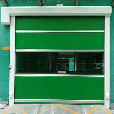 China Modern Plastic PVC Speed ​​Roll Up Door ISO9001 Certificate for sale