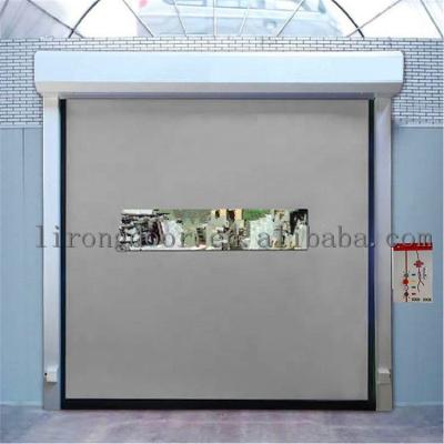 China Modern Factory Selling Industrial Zipper Type High Speed ​​PVC Door for sale