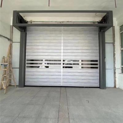 China New Modern Hard Metal Roller Shutter High Speed ​​Spiral Door for sale