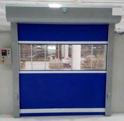 China Rader Sensor Clean Room Roller Shutter Remote Control Interior High Speed ​​Doors for sale