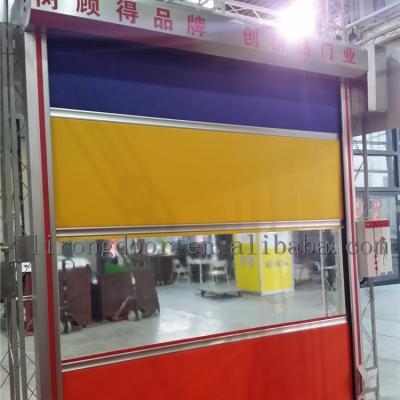 China High Speed ​​Rolling Shutter Door Roller Clean Room PVC Fast Rolling Door for sale